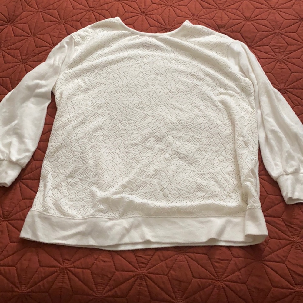Isabel maternity cream sweater size XL